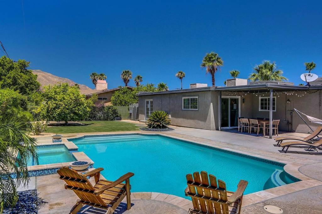 Relax At The 3Br Tranquil Oasis In Palm Springs Villa Eksteriør billede