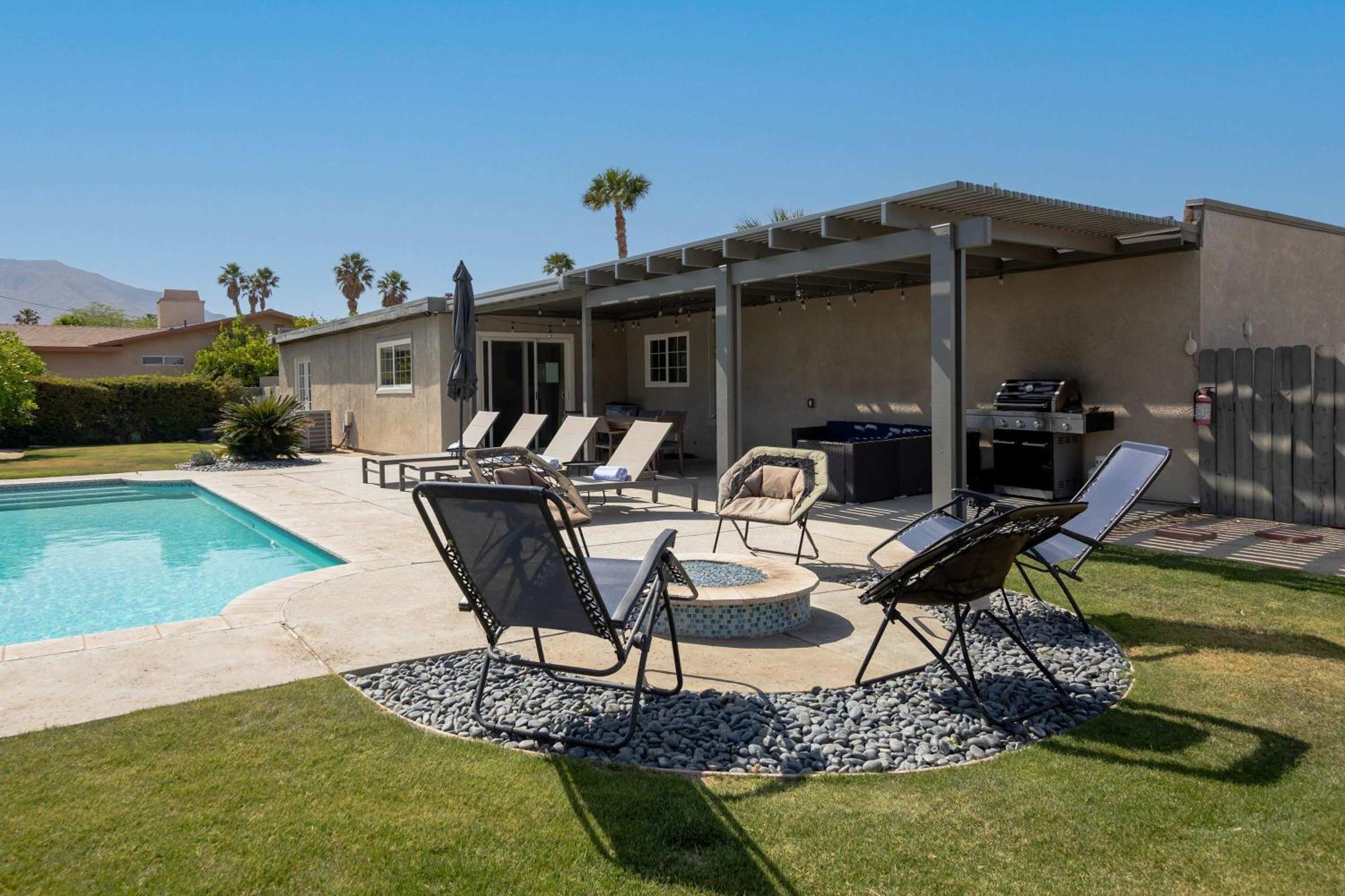 Relax At The 3Br Tranquil Oasis In Palm Springs Villa Eksteriør billede