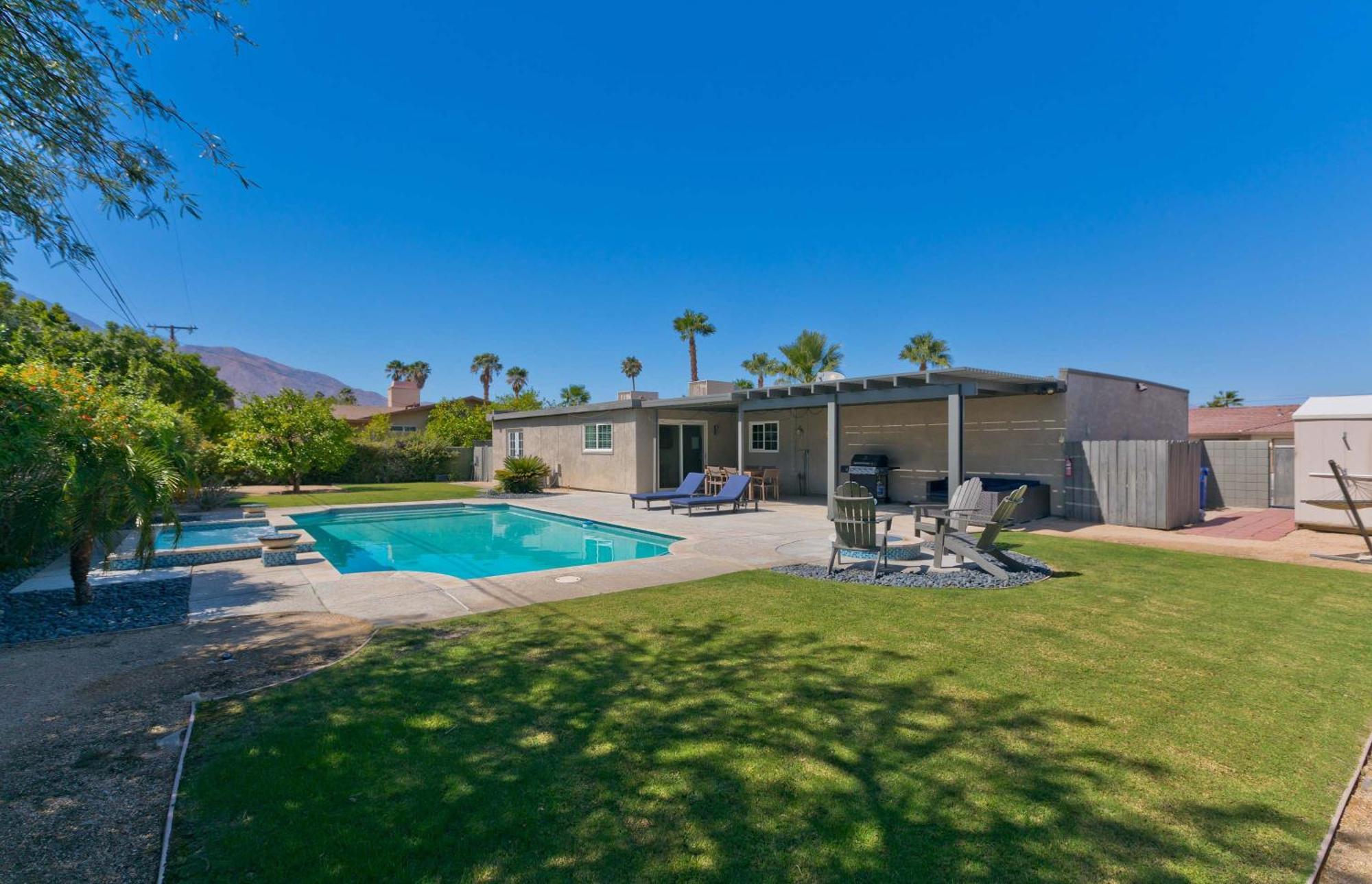 Relax At The 3Br Tranquil Oasis In Palm Springs Villa Eksteriør billede